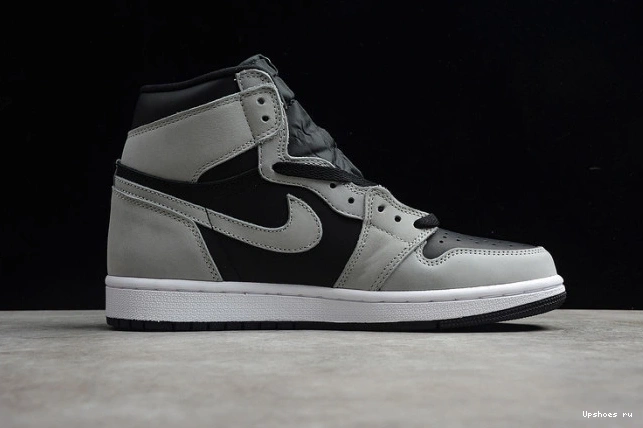 Air Smoke Jordan 1 Grey White Black Light High 555088-035 Retro 0715